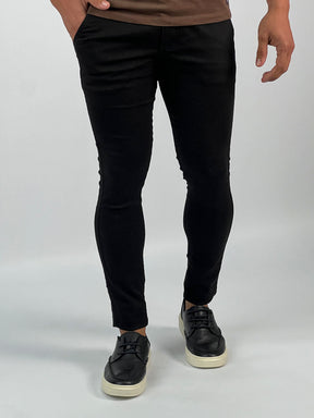 Calça Masculina Sarja Preta